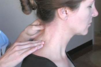 ماساژ عضلات گردن ماساژ درمانی